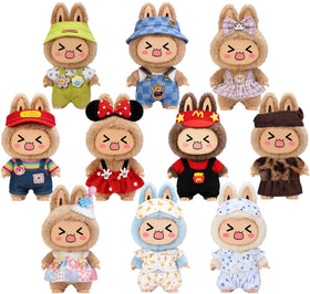 JOKERKING Labubu wardrobe mega 10-piece set for versatile outfits and display opportunities