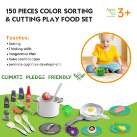 JOKERKING pretend money teaches basic counting during shopping play.