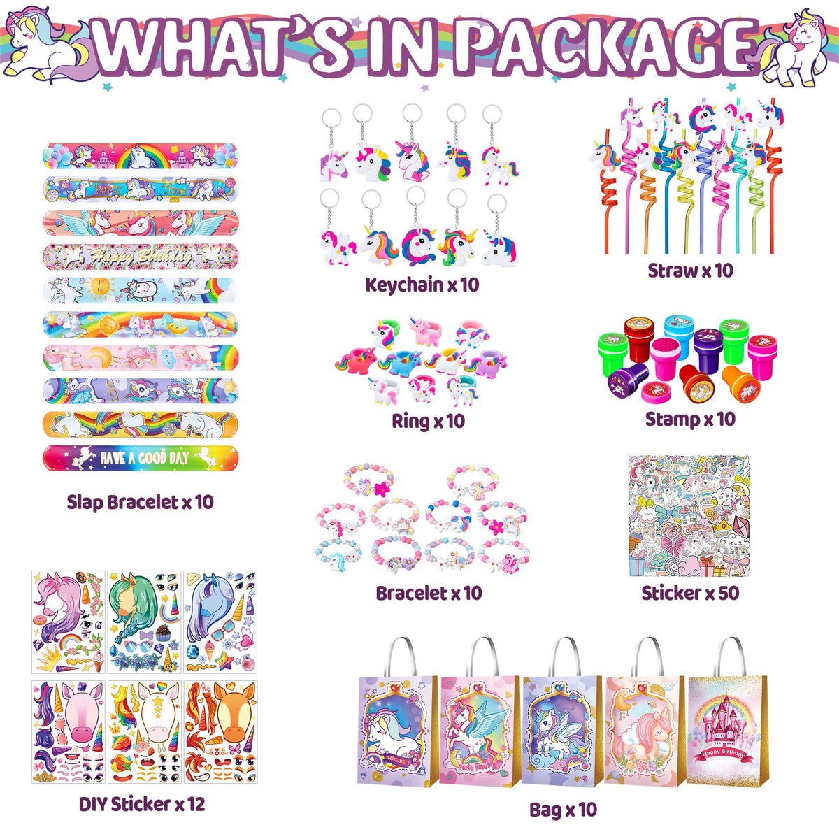 JOLJUMP party rings: sparkling accessories kids can wear during celebrations.