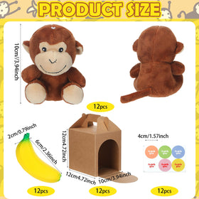 JolliLudo banana prop adds playful realism to adoption party decor.