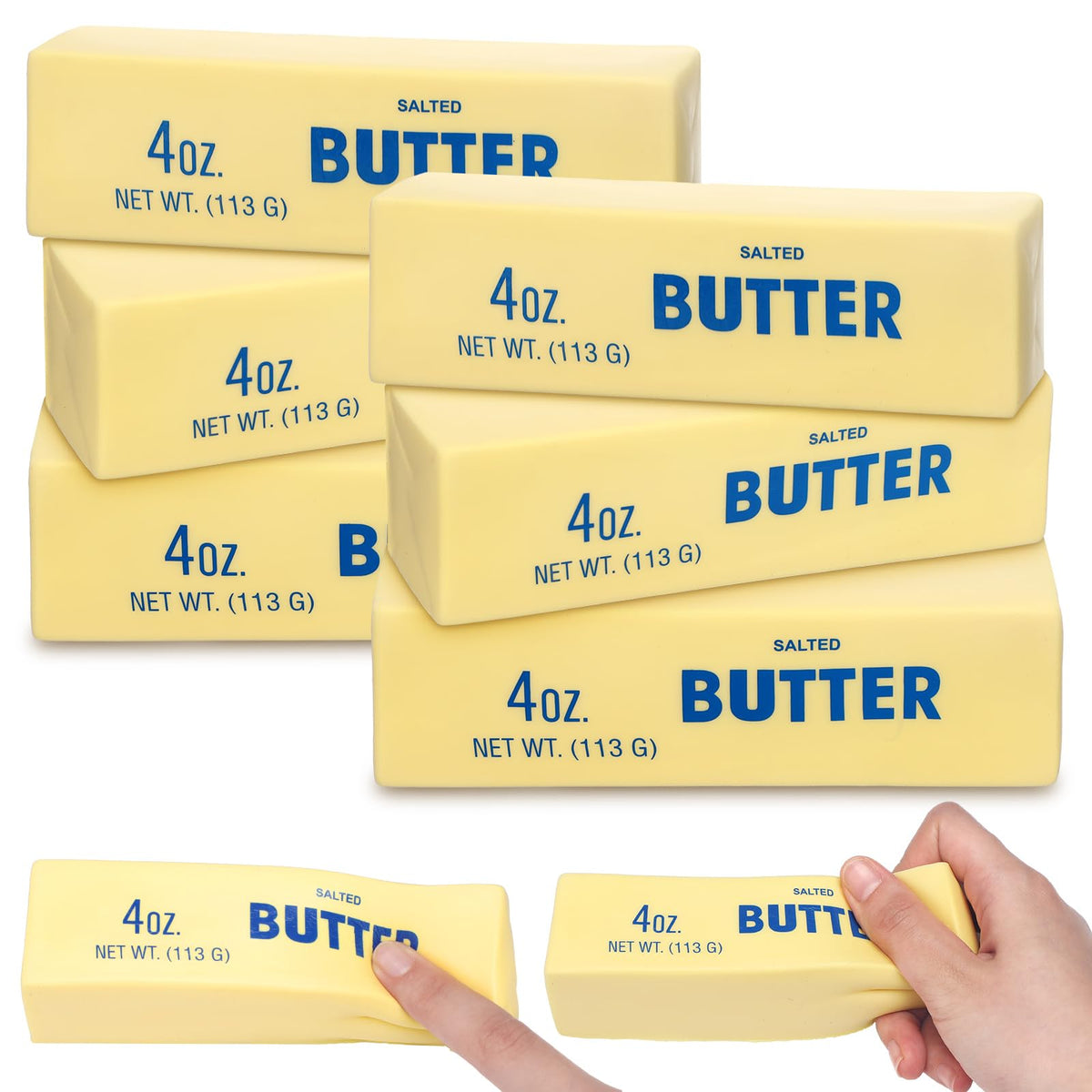 JolliLudo butter sticks set for tactile play and stress relief.