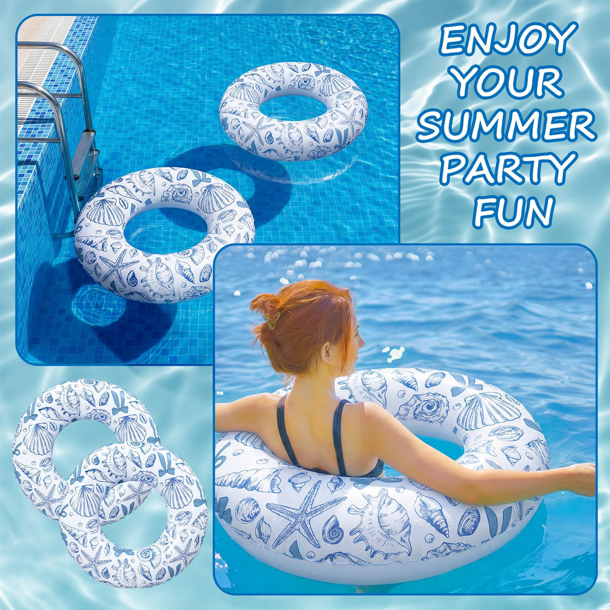 JolliLudo durable PVC with reinforced seams for sturdy water play.