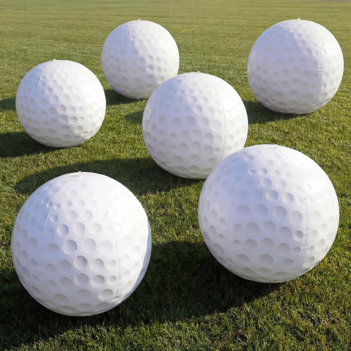 JolliLudo golf beach ball 12in ready for pool play and sunny coastal sessions