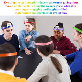 JolliLudo headbands in blue promote organized teams for parties and events