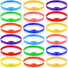 JolliLudo headbands in red for quick team setup during family game night