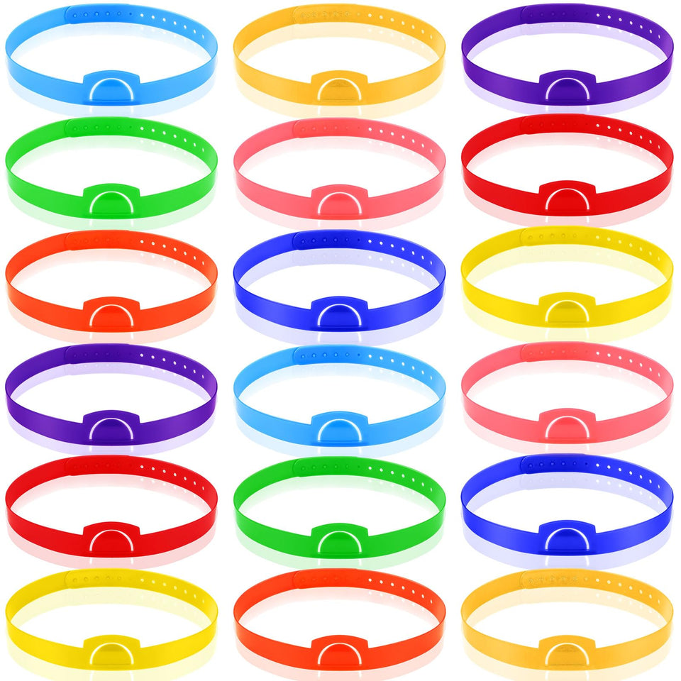 JolliLudo headbands in red for quick team setup during family game night