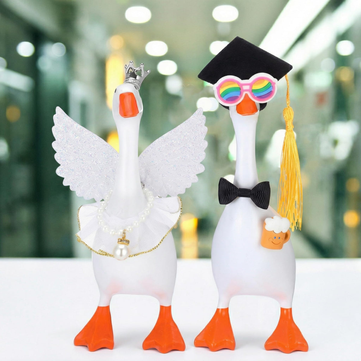 JolliLudo mini goose outfits collection 2: princess-inspired outfit set for playful desk geese