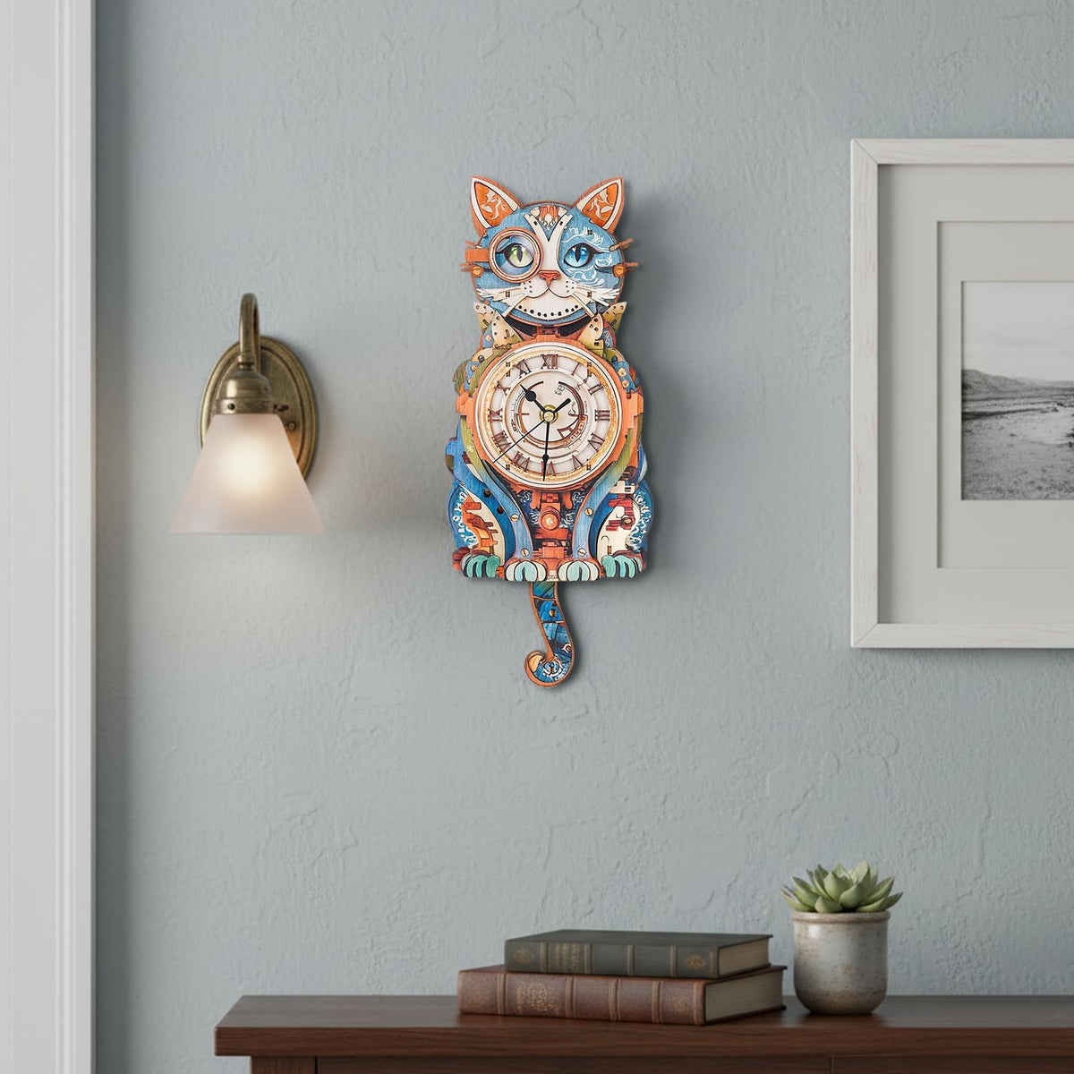 Jollitot gift-ready cat clock puzzle makes a memorable surprise