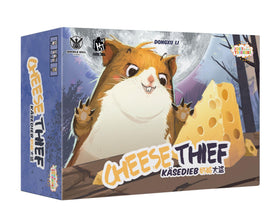 Jolly Thinkers Cheese Thief board game box front inviting family game night