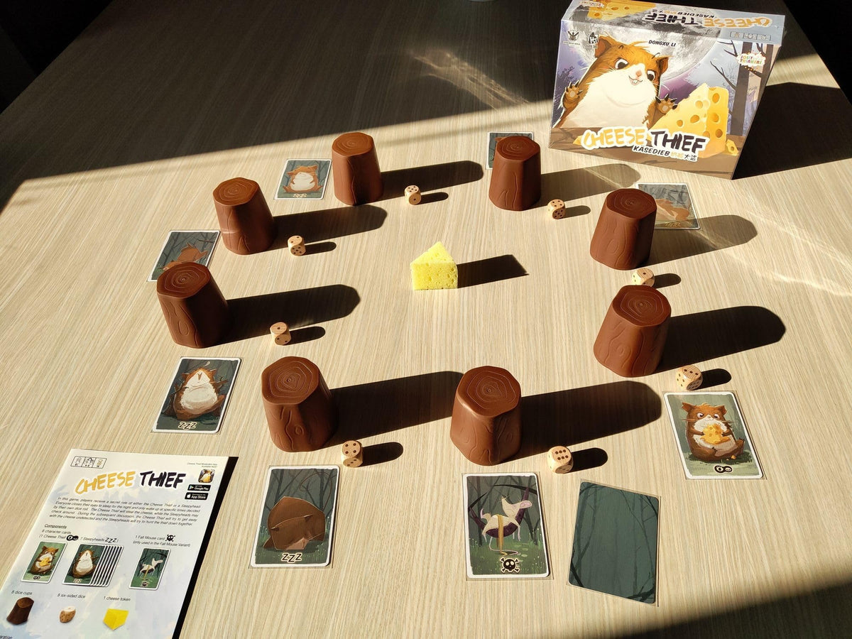 Jolly Thinkers Cheese Thief role cards spark mystery and bluffing