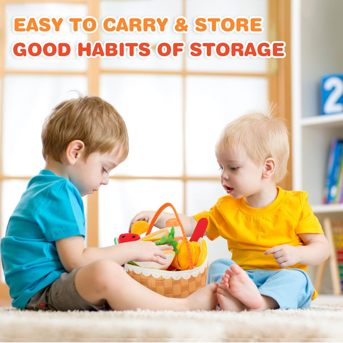 Jollybaby embroidery and reinforced seams ensure durability during active toddler play.