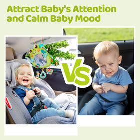 Jollybaby frog easy-clip headrest attachment.