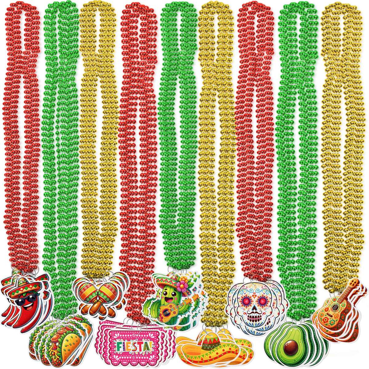 Jollylife Cinco de Mayo necklace with paper-cut decor creates festive ambiance for parties