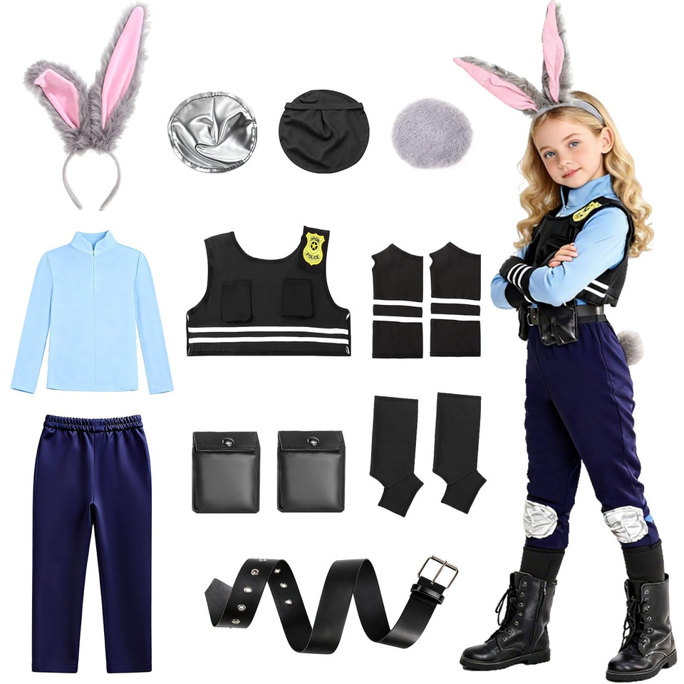 JoltMemori bunny ears headband for kids, ideal for cosplay and holiday dress-up.