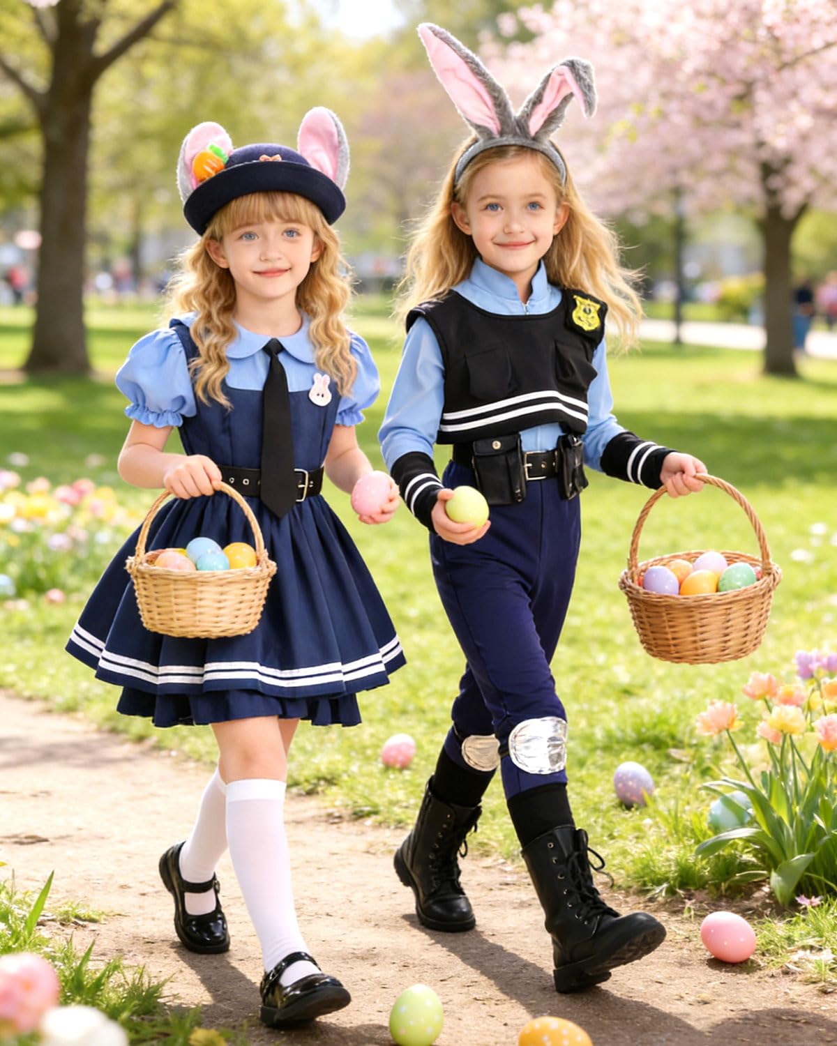 JoltMemori navy pants coordinate the outfit for everyday adventures.