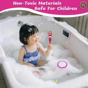 Jomi and Jolly gemstones with treasure chest sparkling during pool hunts.