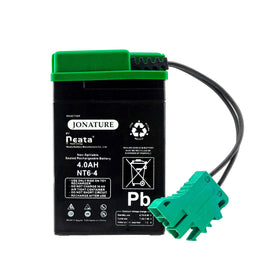 JONATURE 6V battery for Santa Fe Train, plug‑and‑play installation for quick setup