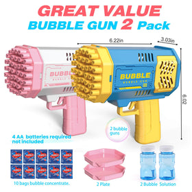 JONEG bubble wand colors provide mix-and-match fun for kids during playtime.