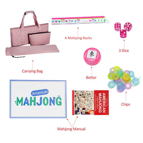 Dice and chips set accompanying the Jongyance Mahjong set