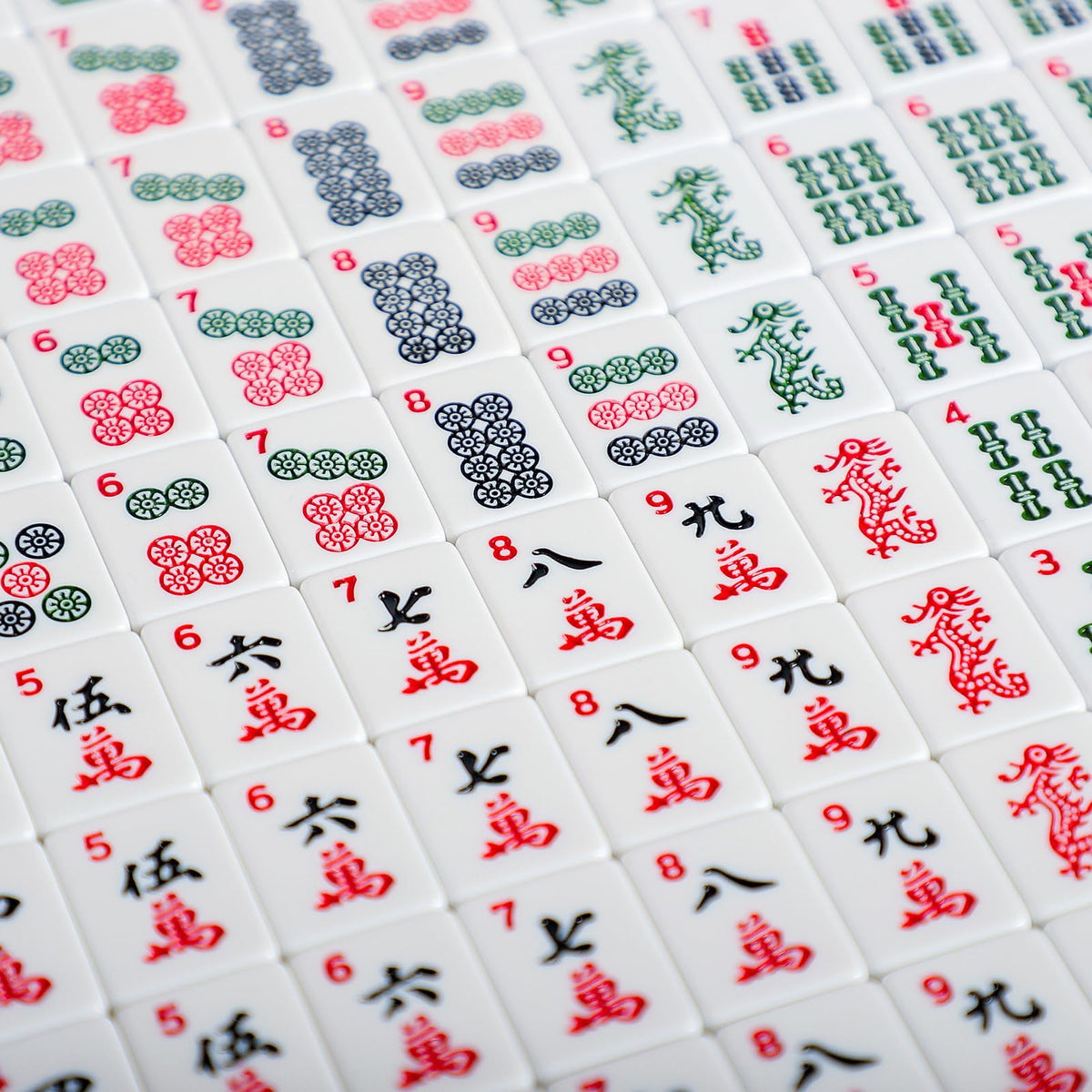 Full Jongyance set visuals – vibrant colors to enhance family game night.