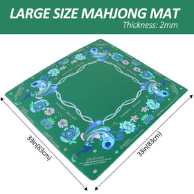 Jongyance anti-slip backing keeps tiles secure during play