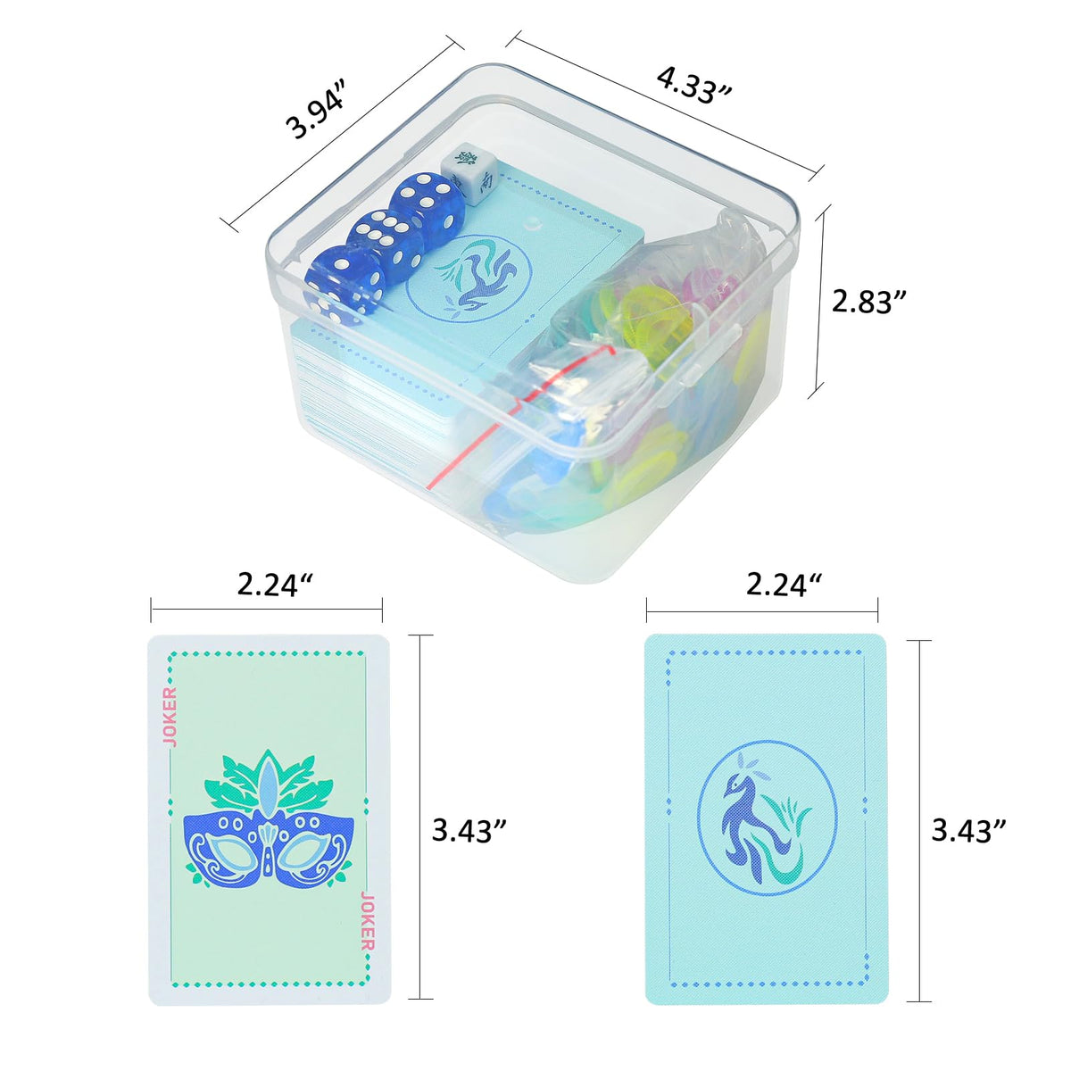 Jongyance travel-friendly set in a compact box supports easy transport