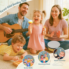 JOOMLAFLY baby musical set castanets for fine motor play