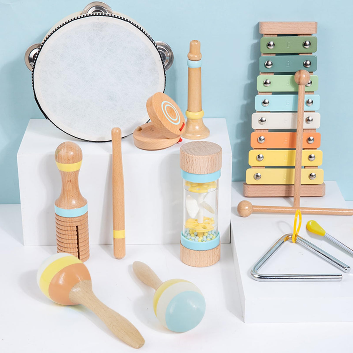 JOOMLAFLY baby musical set clarinet introduces wind-instrument feel