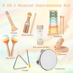 JOOMLAFLY storage bag keeping a toddler musical set organized