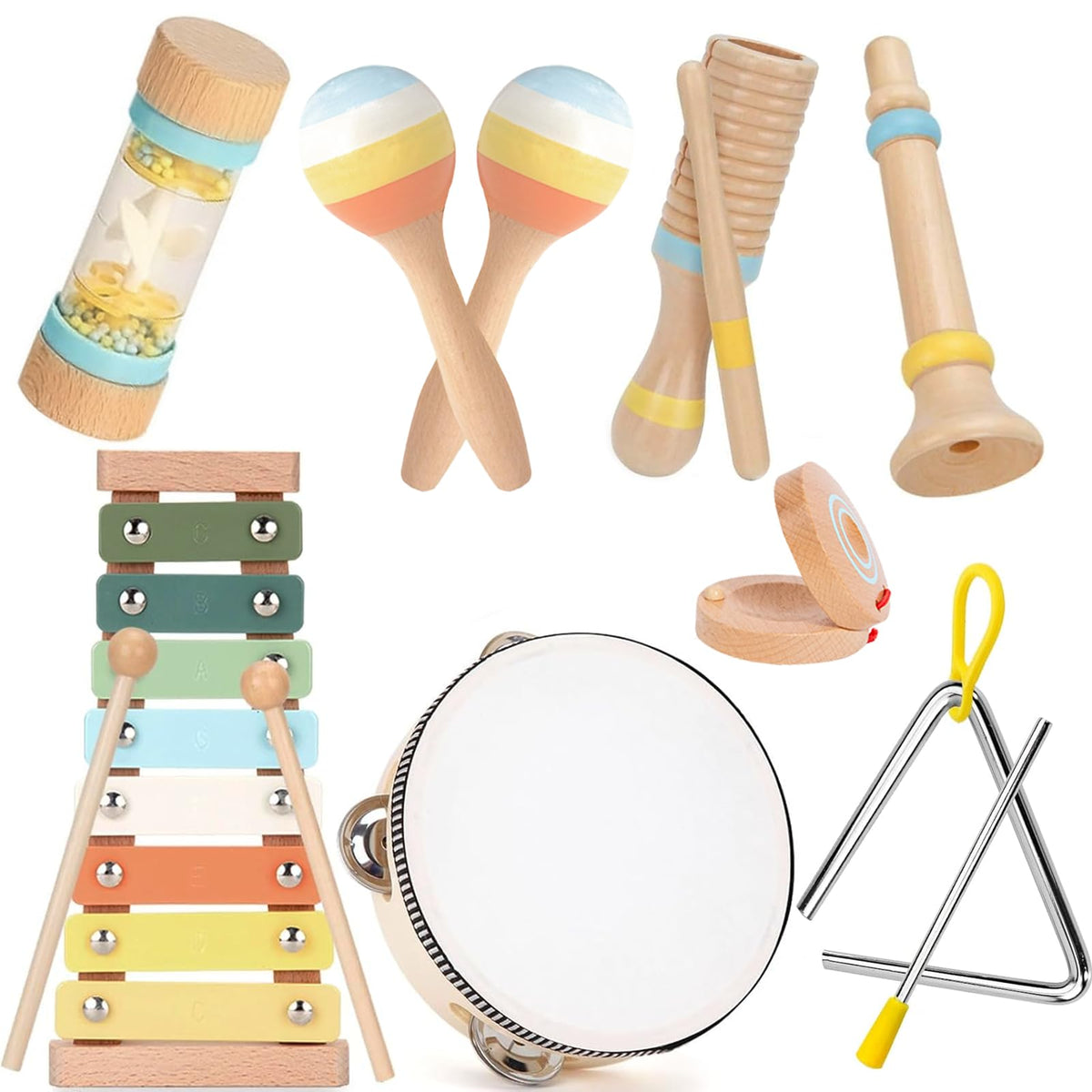 JOOMLAFLY baby musical set xylophone for toddler rhythm exploration