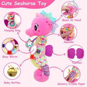 Joosharkidz seahorse soft baby gift for newborn celebrations