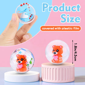 Colorful Joottuan capsules with cartoon toys inside, perfect for Easter eggs