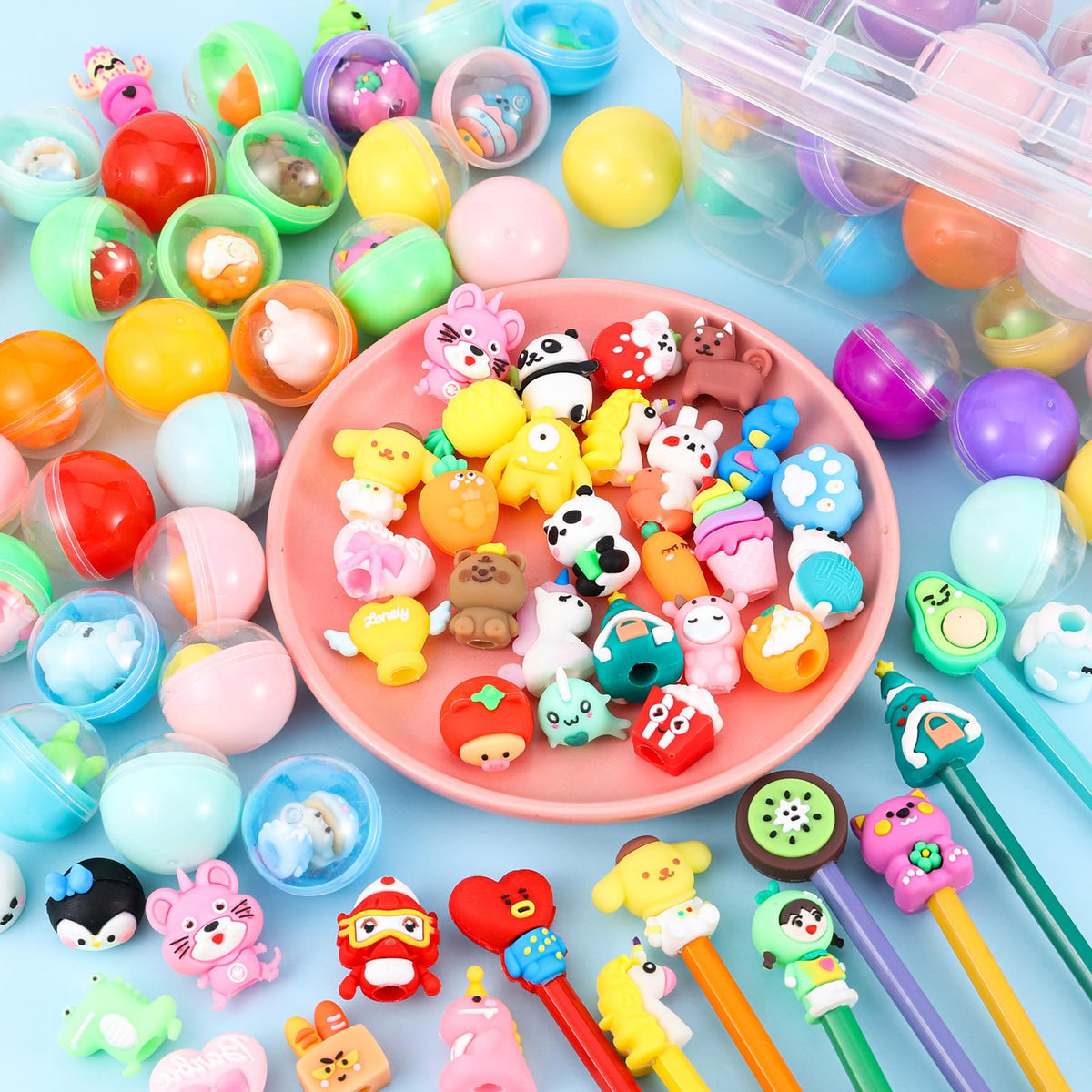 Joottuan vending-machine capsules, durable PP plastic for lasting use.