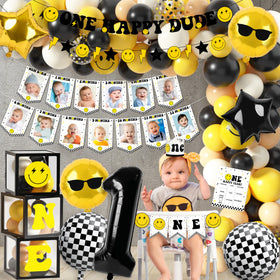 JOPHMO high chair banner perfect for capturing baby milestones.