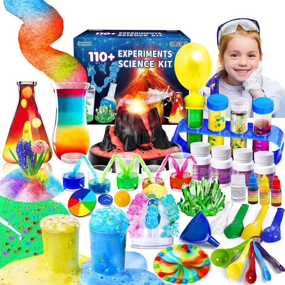 JOPSHEEN volcano eruption kit for engaging hands-on science learning
