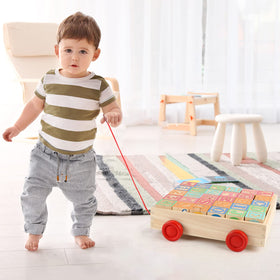 Joqutoys wooden blocks with number sides to support counting play