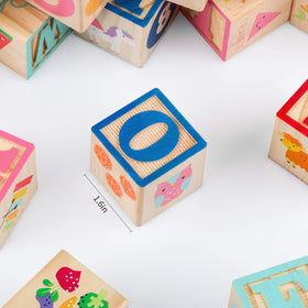 Joqutoys smooth-edged blocks for safe toddler handling