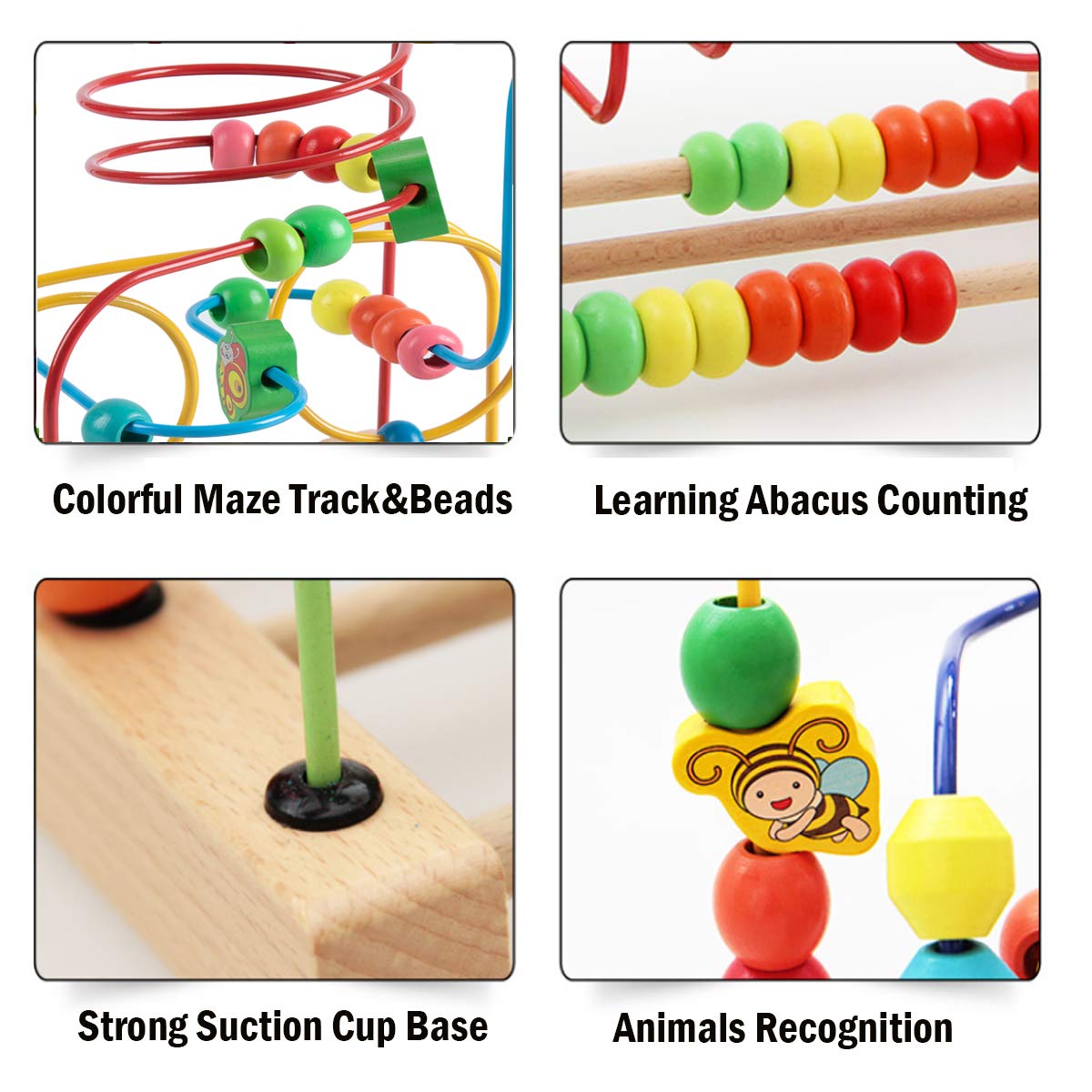 Joqutoys bottom slider beads promote fine motor practice