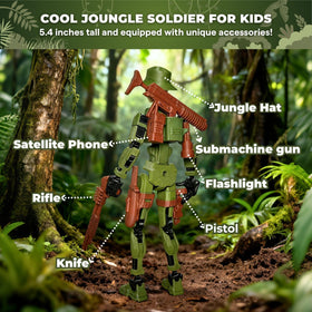 JoriBoBo T13 offers 3 hands and 4 weapons for versatile styling.