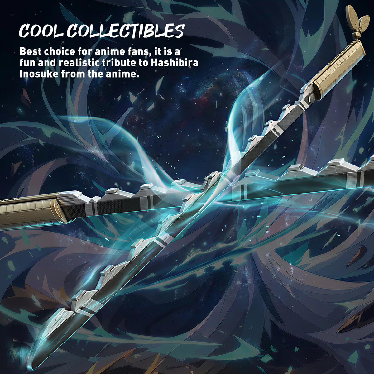Jorumo cosplay-ready sword set designed for light swinging and display.