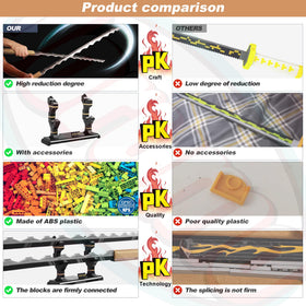 Jorumo 838-piece Inosuke sword kit for realistic build.