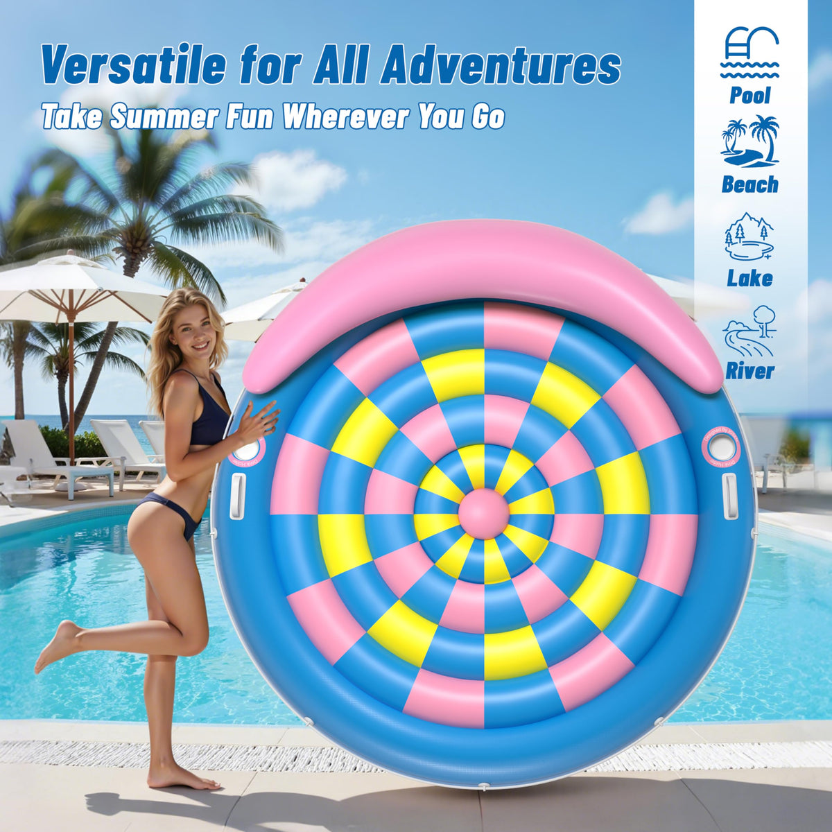 Ideal for backyard pools, lakes, and river adventures with JOSEN.