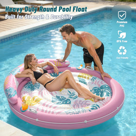 JOSEN float shows stable air cushion base for balanced lounging on water