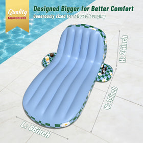 JOSEN Pool Floats ergonomic design supports your body for comfort