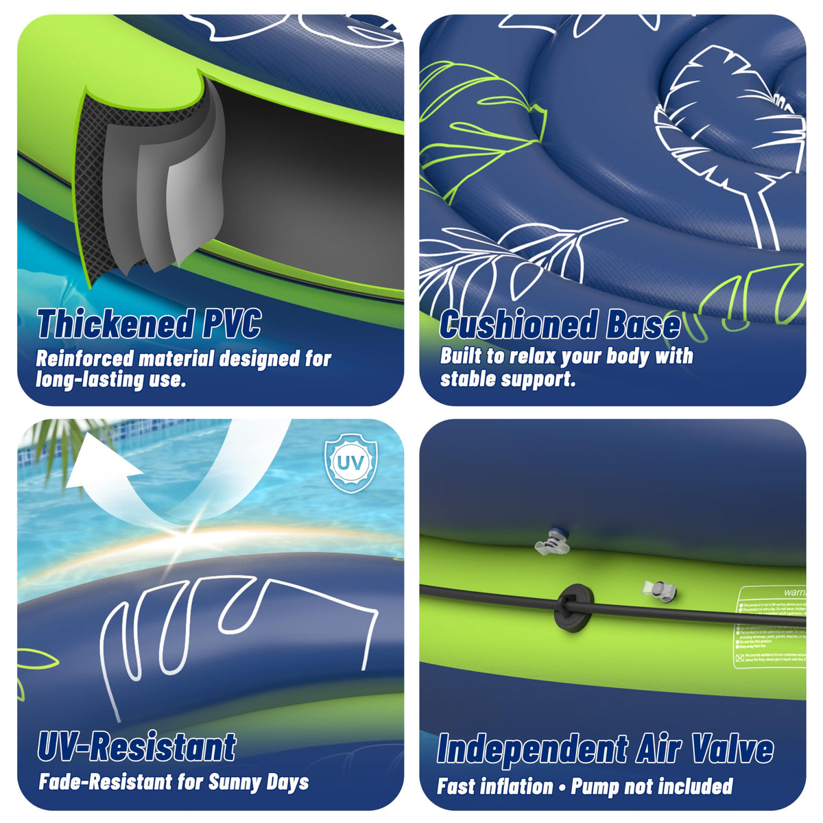 JOSEN grab ropes aid easy movement and anchoring on pools or decks