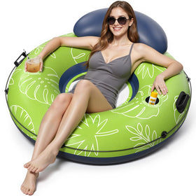JOSEN River Float heavy-duty 53in design for spacious river lounging.