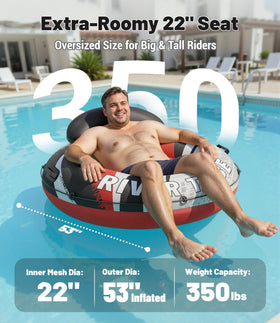 JOSEN float with side cup holders for beverages and easy access