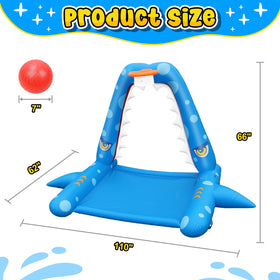 JOSEN non-slip texture helps kids stay safe during splash time.