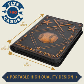 Joust built in sleeves hold 360 cards with soft interior protection