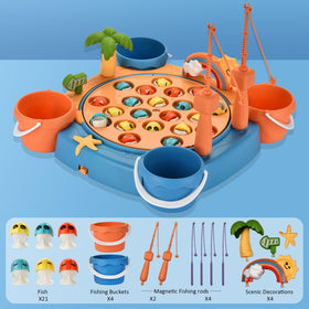 Scenic board decorations add visual charm to playtime